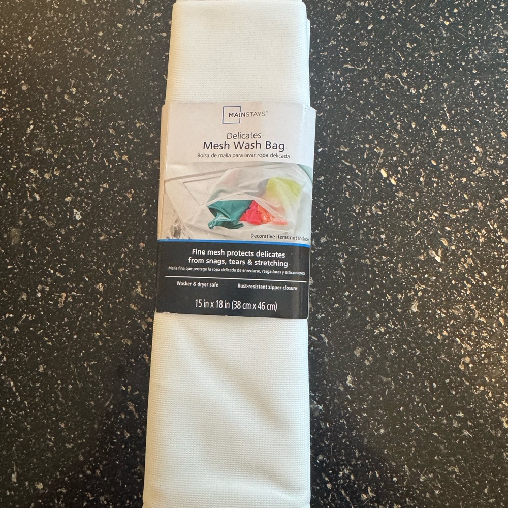 Mainstays Delicates Mesh Wash Bag NWT